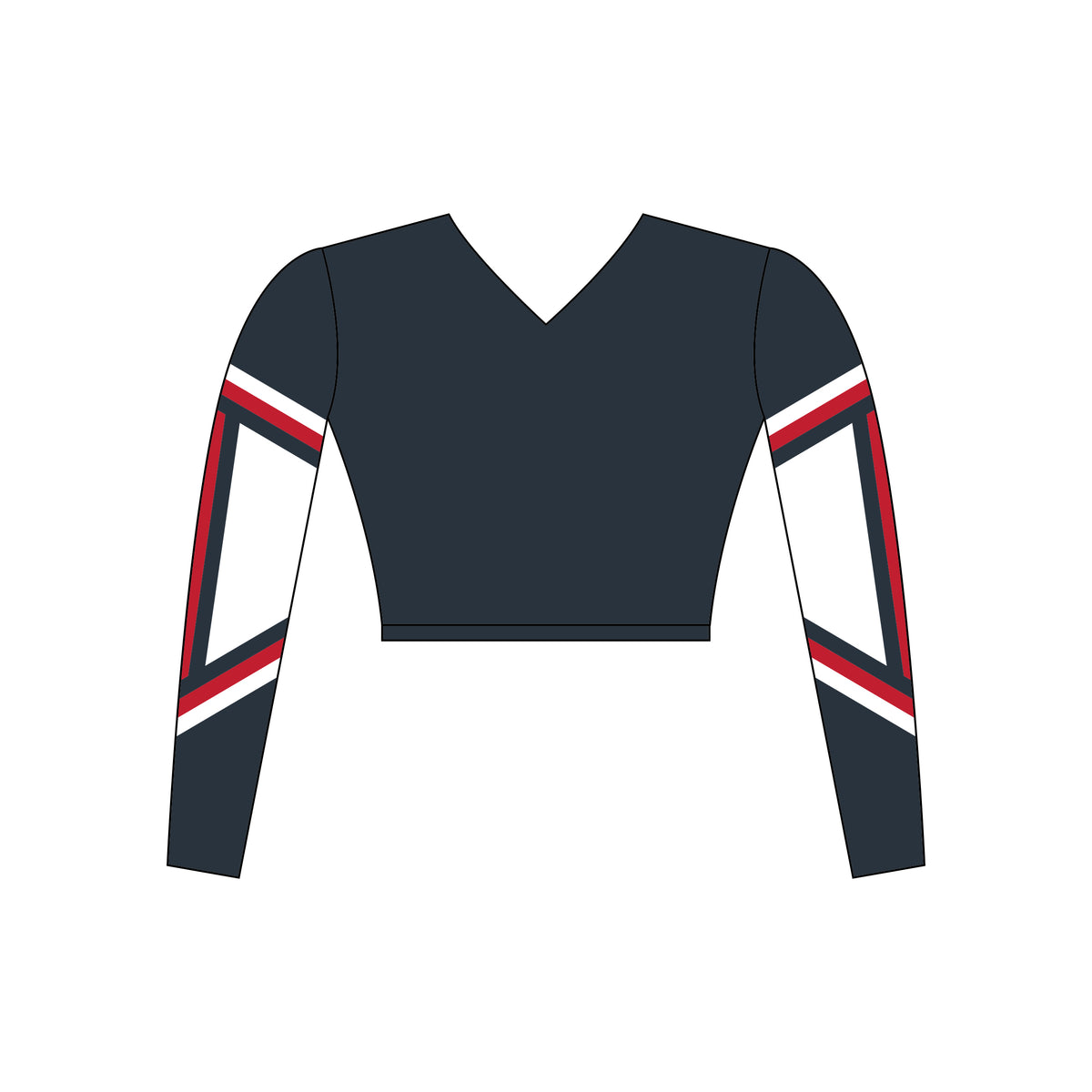 Top Cheerleader personnalisable P2 Twirling Boutique