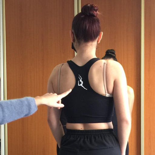 Brassière noire logo Twirler dos
