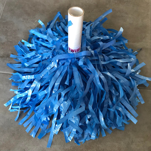 Mini pompom - bleu clair