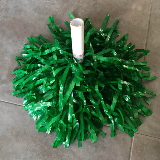 Mini pompom - vert